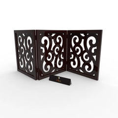 Portable Safety Pet Fence Gate Partition For Kids (Unique Design) - Wooden Twist UAE