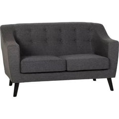 Modern Style Loveseat 2 Seater Sofa - Wooden Twist UAE
