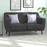 Modern Style Loveseat 2 Seater Sofa - Wooden Twist UAE