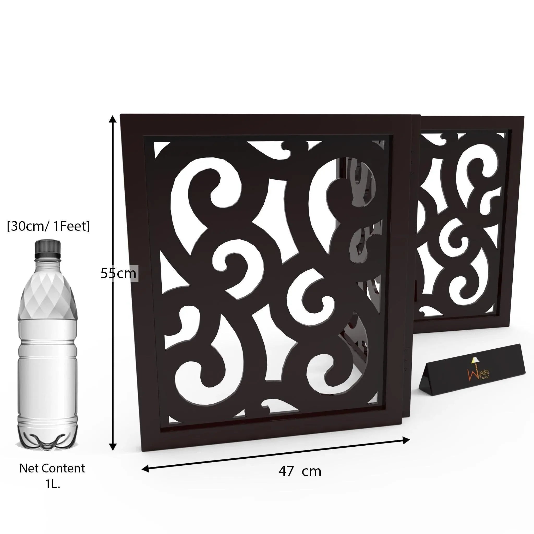 Portable Safety Pet Fence Gate Partition For Kids (Unique Design) - Wooden Twist UAE