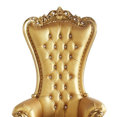 New Style High Back Banquet Party Restaurant Luxury Royal Dining Golden Throne Wedding Chair - Wooden Twist UAE