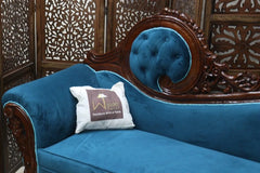 Hand Craved Canapé Sheesham Wood Victorian Style Sofa Couch - Wooden Twist UAE