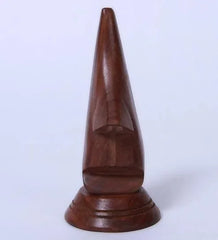 Wooden Twist Nose Shaped Spectacle Holder Specs Stand For Office Desktop - Wooden Twist UAE