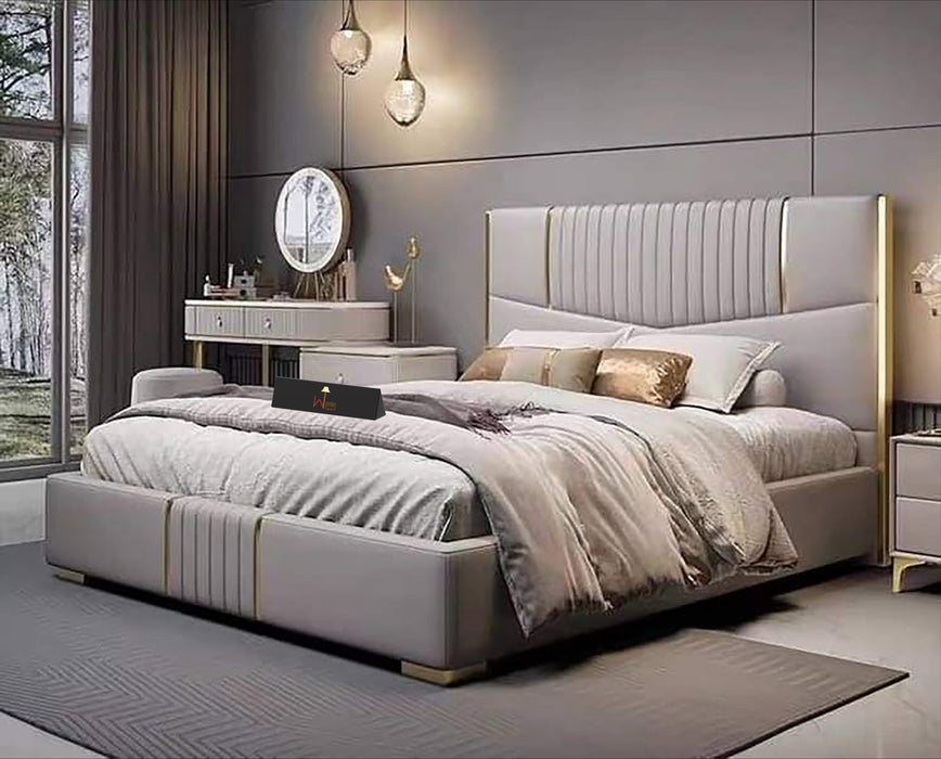 Modern Design Queen Size Bed For Bedroom with Storage