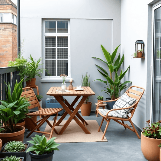 Maximizing Small Outdoor Spaces: Compact Garden Furniture Solutions