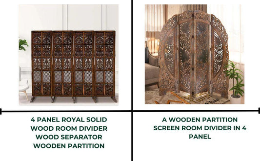 Buy Wooden Room Partition Online in Dubai, UAE