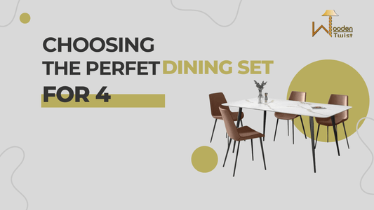 Choosing the Perfect Table and Chairs Dining Set for Four: A Complete Guide