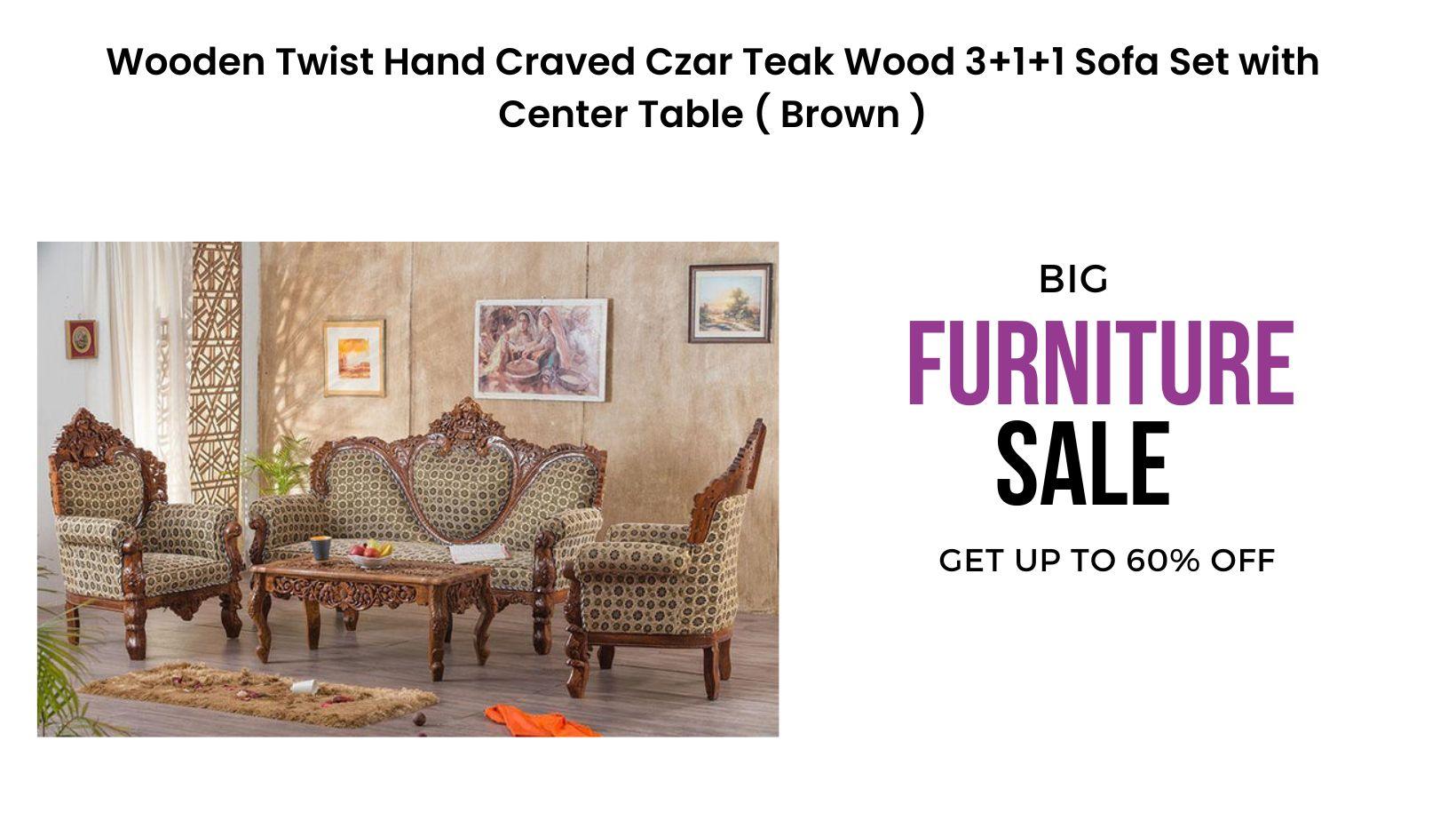 Make Your Living Room More Attractive with New Sofa Set Designs - Wooden Twist UAE