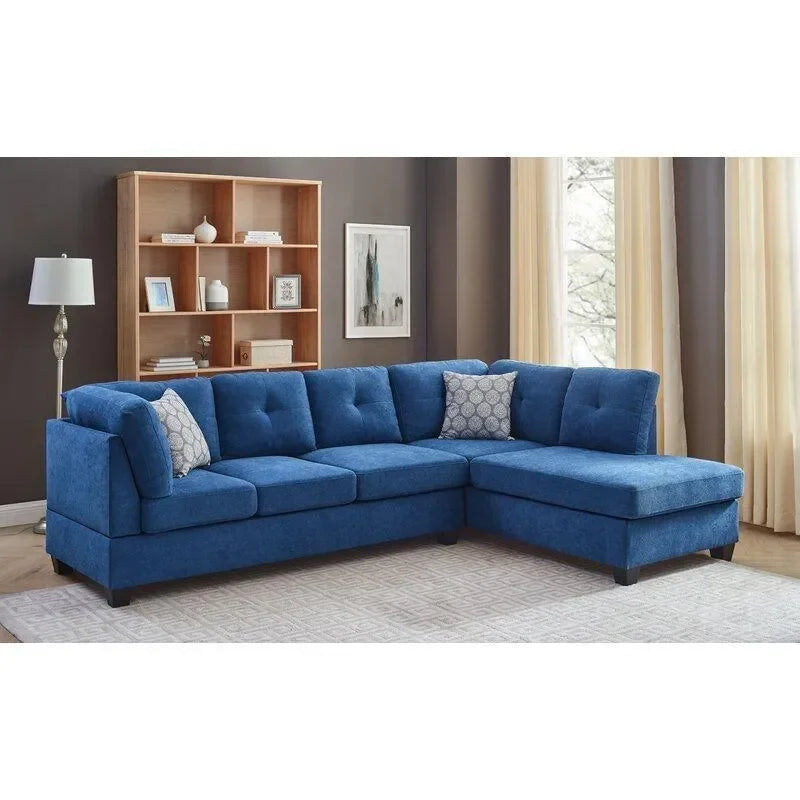 L-shaped sectional sofa for spacious Dubai villas — Wooden Twist UAE