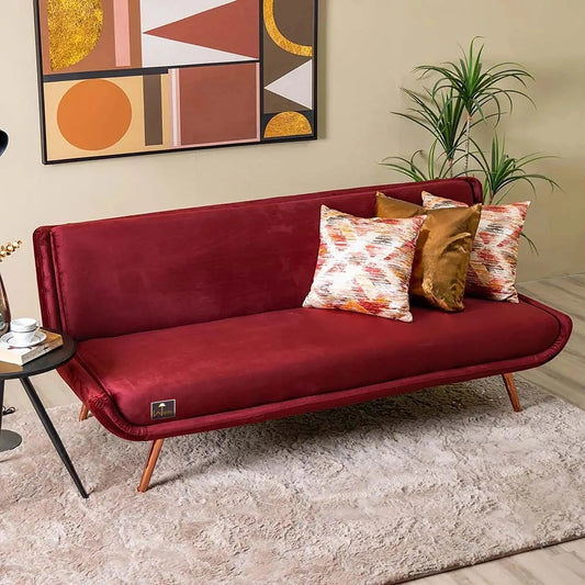 Transform Your Living Room with the Madera 3 Seater Sofa Cum Bed: The Ultimate Space-Saving Solution