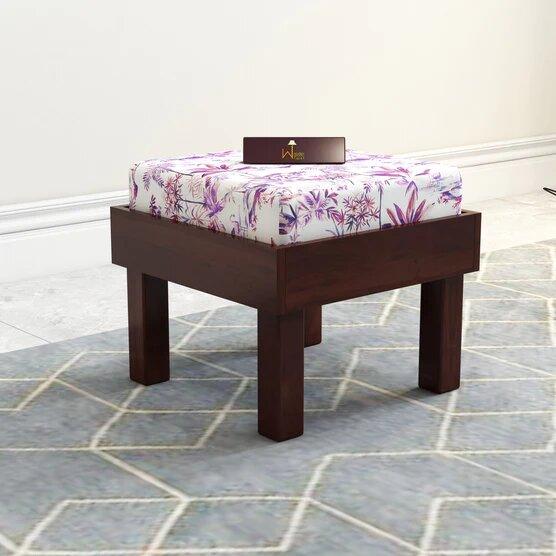 Add Style & Comfort to the Boring Spaces With A Wooden Stool