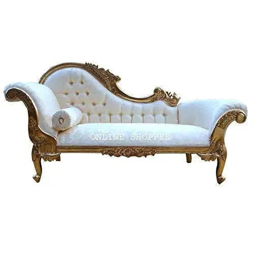 Modern Button Tufted Teak Wood 3 Seater Couch Deewan: A Perfect Blend of Elegance and Comfort in Chaise Lounges