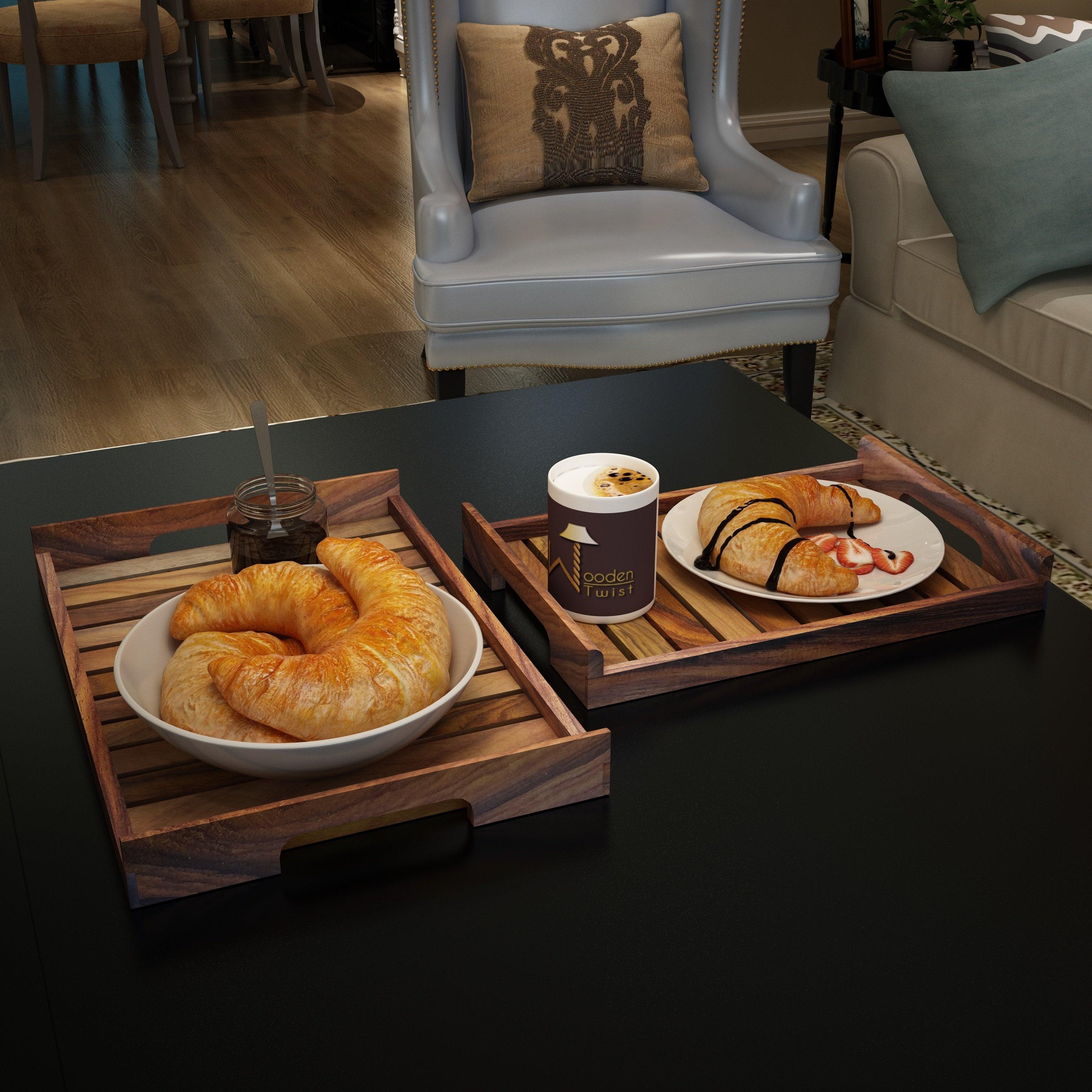 Decorative Serving Trays Dubai UAE - Wooden Trays Online | Wooden Twist
