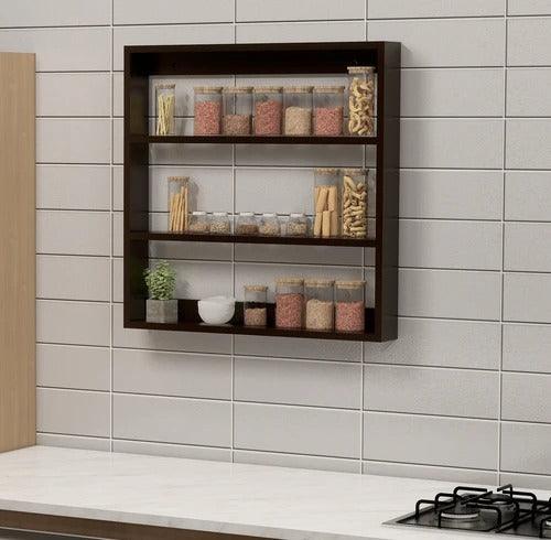 Kitchen Wall Shelves Dubai UAE - Spice Racks & Storage | Wooden Twist