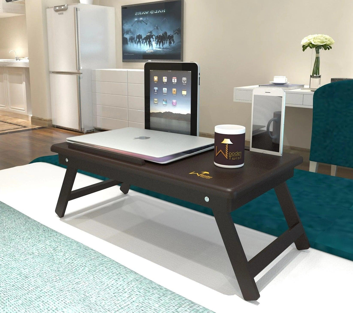 Wooden Laptop Table - Wooden Twist UAE