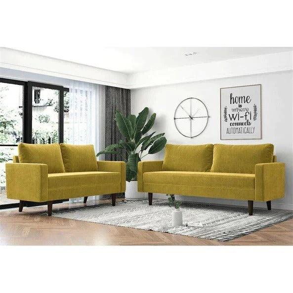 Modern Sofa Set - Wooden Twist UAE
