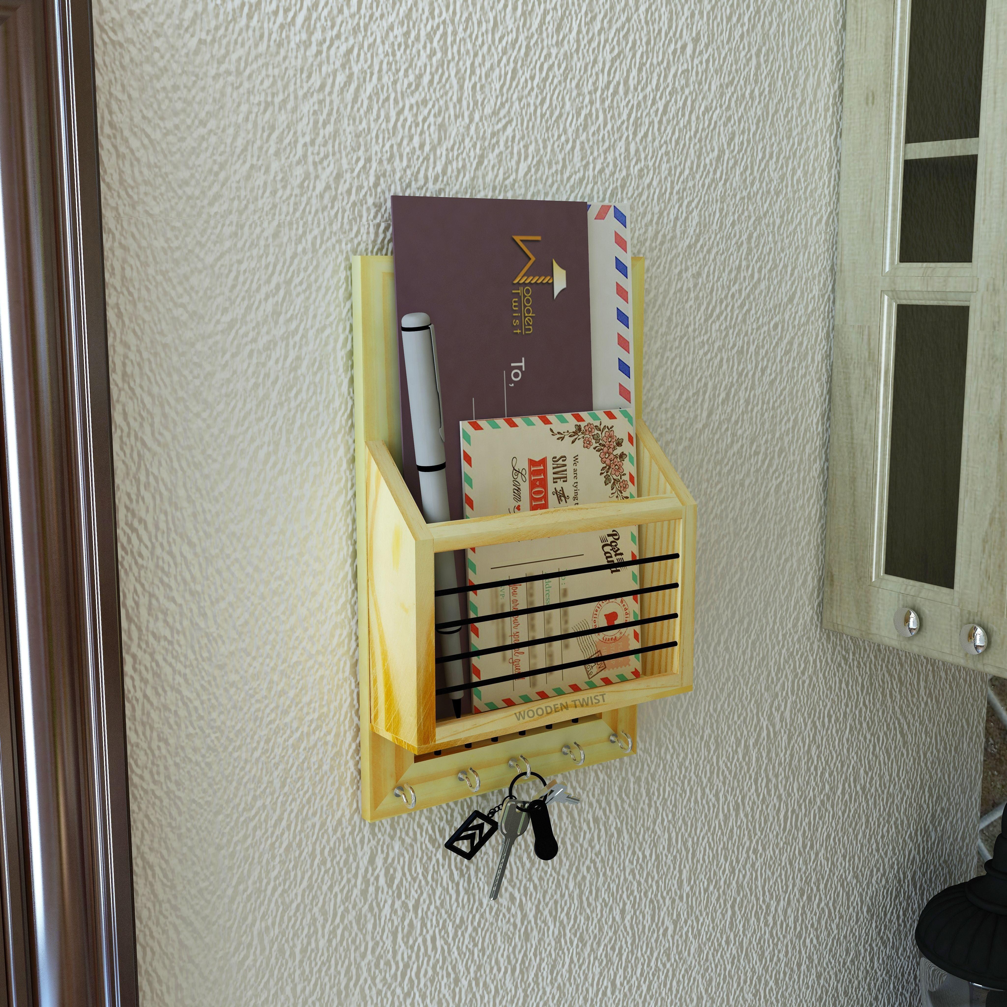 Wooden Key Holders Dubai UAE - Wall Mounted Key Racks | Wooden Twist