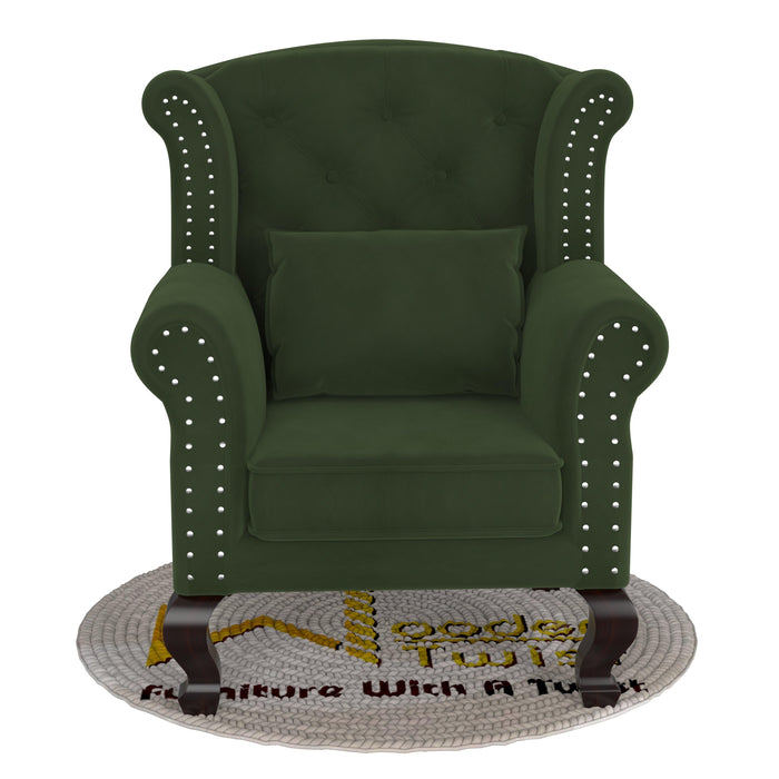 Majestic Wing Chair for Living Room/Home/Offices