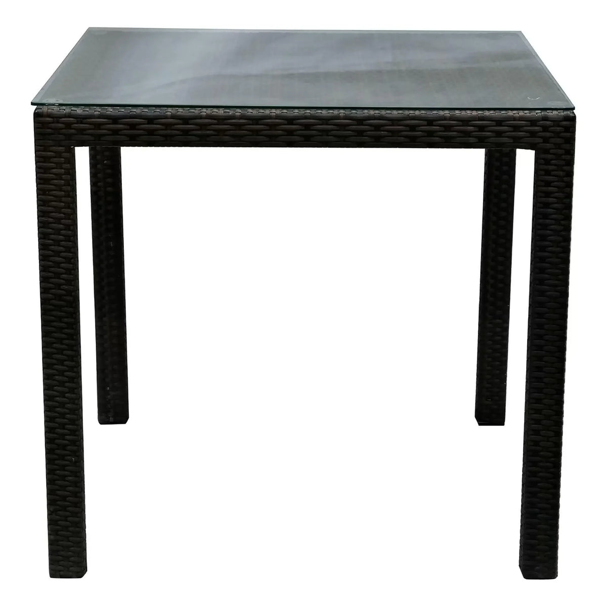 Rattan Square Coffee Table with Hole