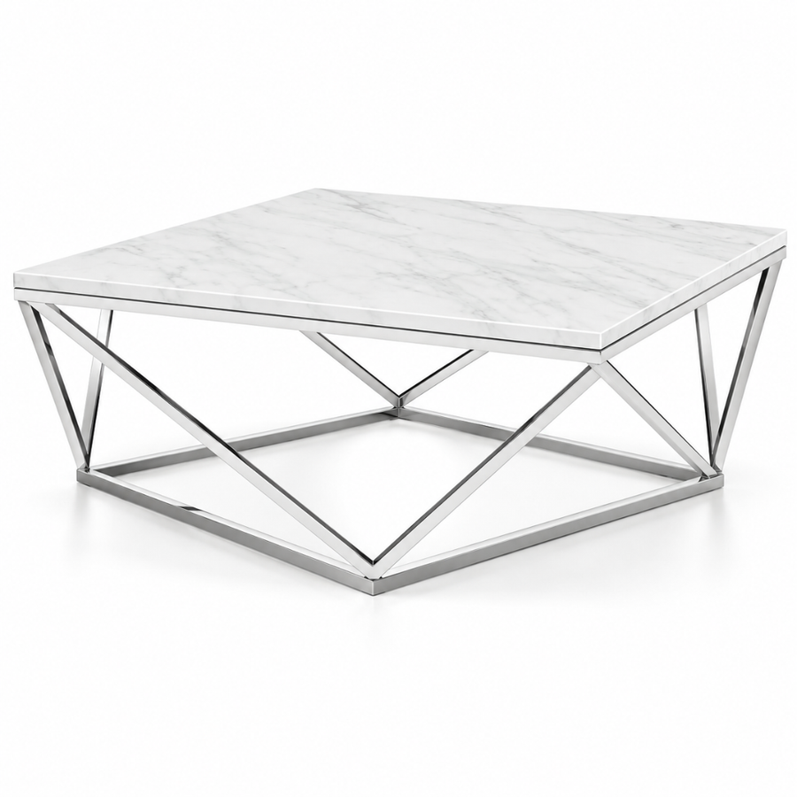 Geometric Chrome Base