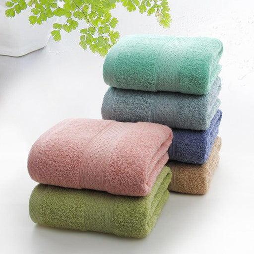 Thickened bath towel beach towel - Wooden Twist UAE
