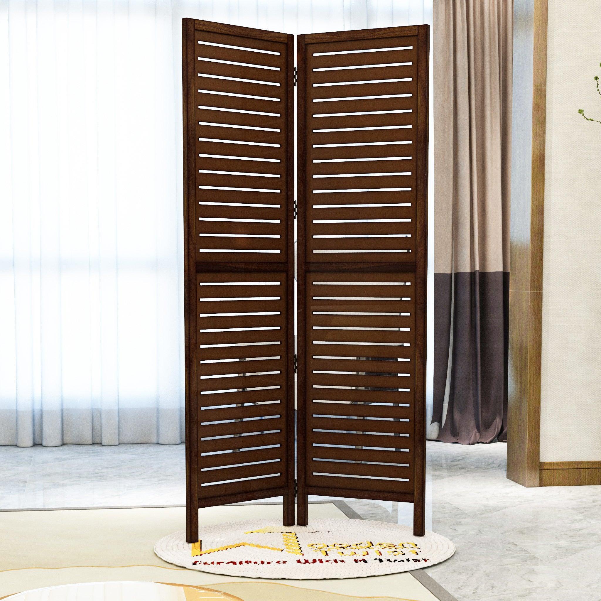 Wooden Handicrafts Partition Wooden Room Divider (Mango Wood) - Wooden Twist UAE