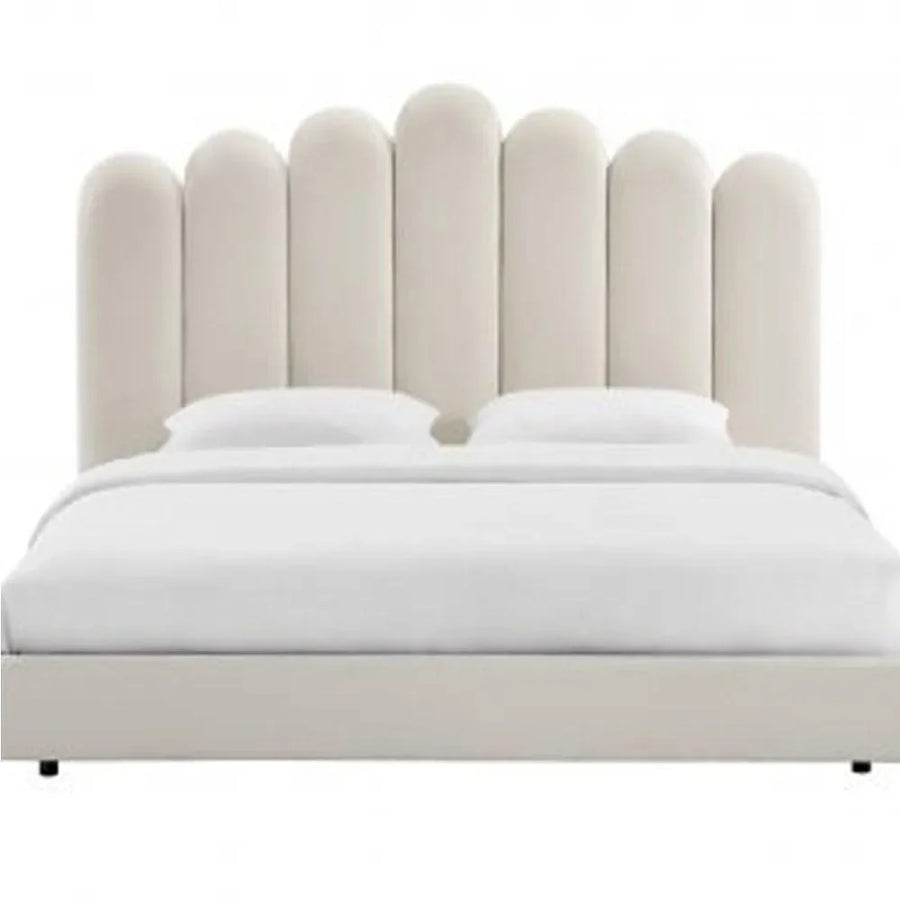 A Gentler Take on the Wooden Twist Headboard