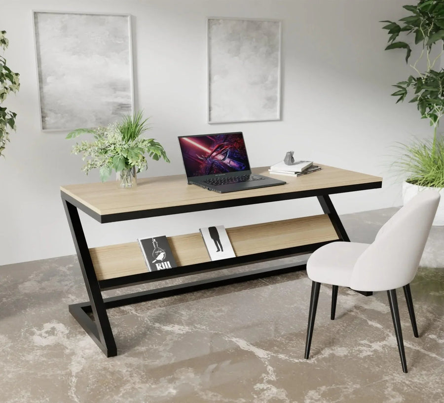 Laminated Top, Steel Base