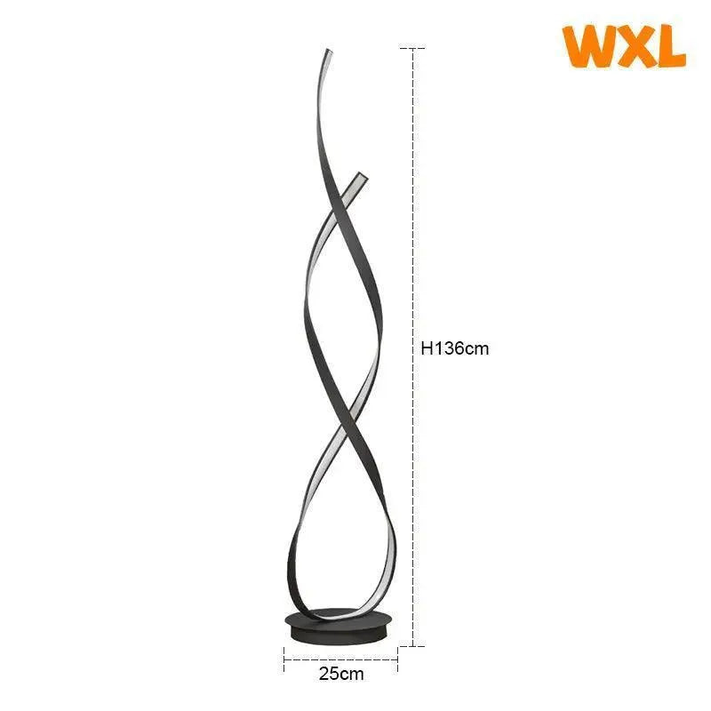 Tall lamp at 136 cm