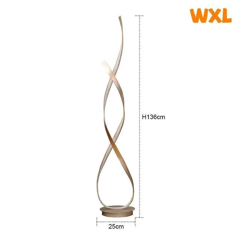 Tall lamp at 136 cm