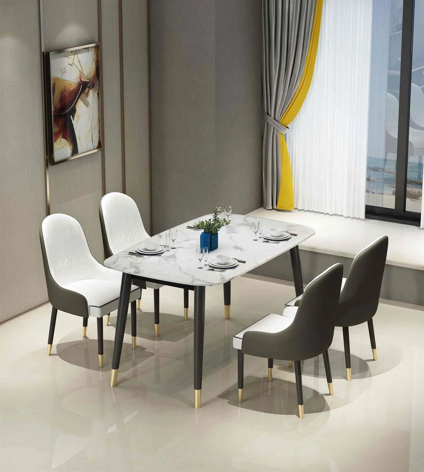 Modern Dining Table Set