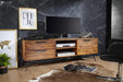 Wooden Twist Mirando Solid Sheesham Wood TV Unit for Living Room - Wooden Twist UAE
