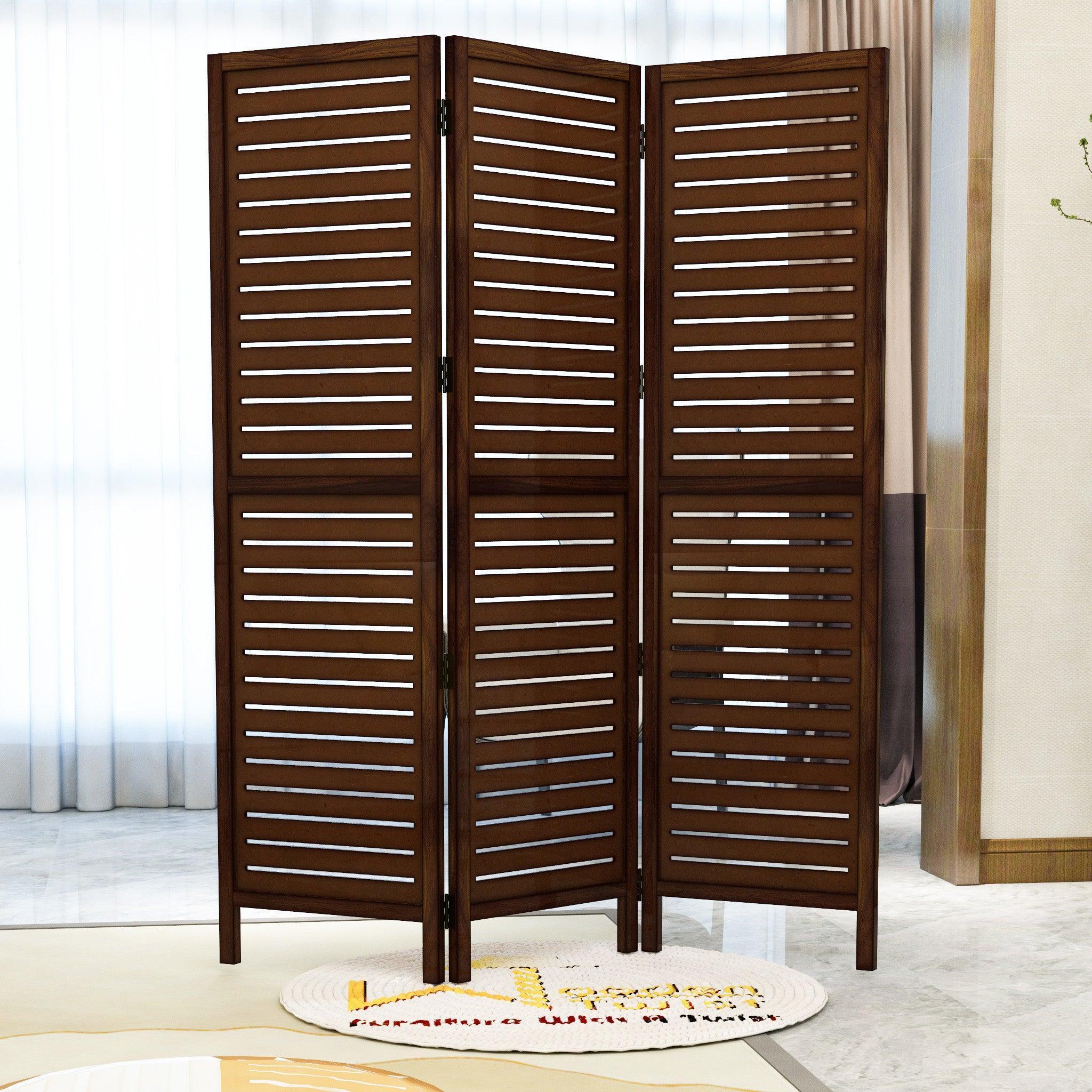 Wooden Handicrafts Partition Wooden Room Divider (Mango Wood) - Wooden Twist UAE