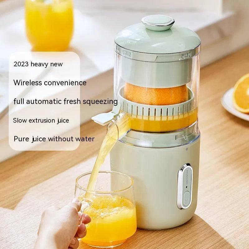 Multifunctional Wireless Electric Juicer Steel Orange Lemon Blender USB Portable Mini Fruit Squeezer Pressure Juicer Kitchen - Wooden Twist UAE