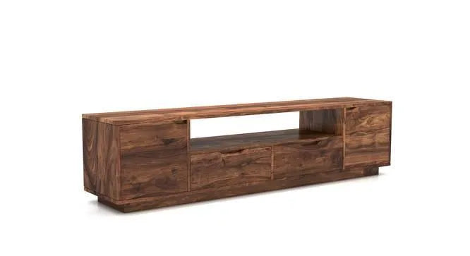 Wooden Twist Garrison Solid Sheesham Wood TV Unit for Living Room - Wooden Twist UAE