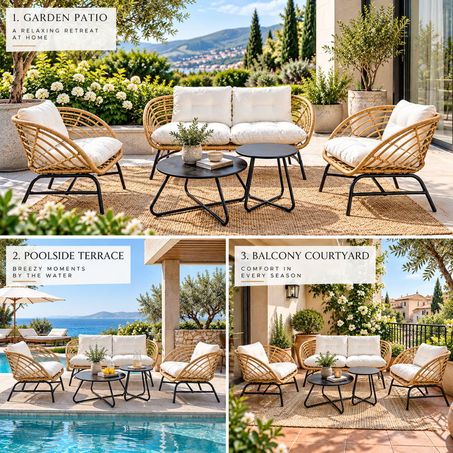 Patio, Poolside or Balcony