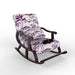 Pajaro Recliner Rocking Chair With Pillow - Wooden Twist UAE