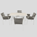 4 Seater Dining Table Set