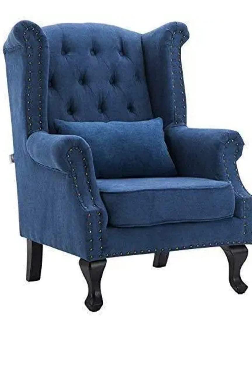 Majestic Wing Chair for Living Room/Home/Offices - Wooden Twist UAE