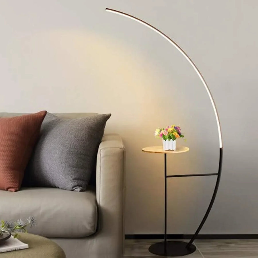 A distinctive twist silhouette