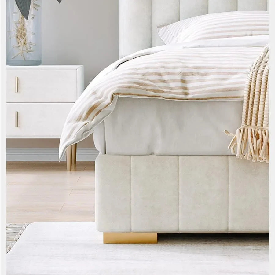 Elegant Twist Design Bed