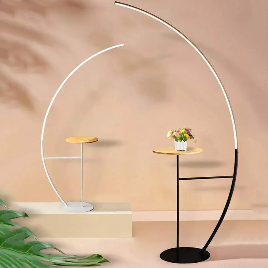 A functional attached round table