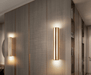 Modern Premium Wall Lamp With Dual Lights - Wooden Twist UAE