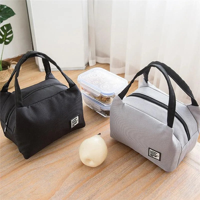 Portable lunch box bag lunch bag - Wooden Twist UAE