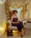 royal throne chair by mahira sharma