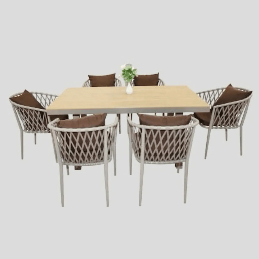 A White & Beige Finish