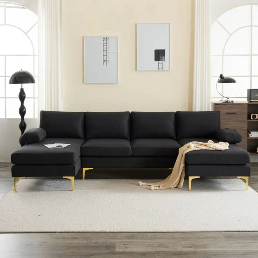 Premium Velvet, Finished in Gold
