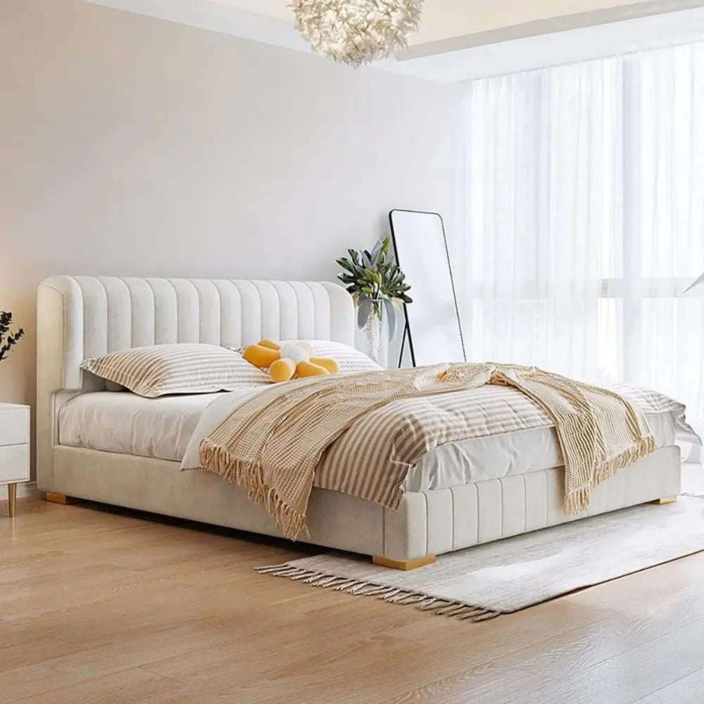 Buoyant Floating Wingback Luxury Bed