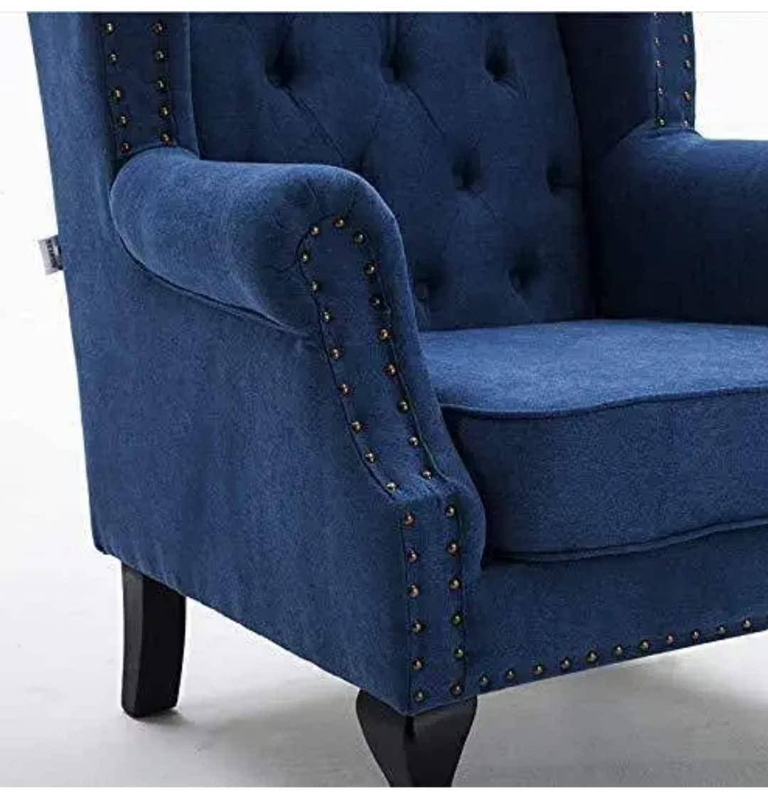 Majestic Wing Chair for Living Room/Home/Offices - Wooden Twist UAE