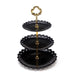3-layer cake stand snack tray decoration tool - Wooden Twist UAE